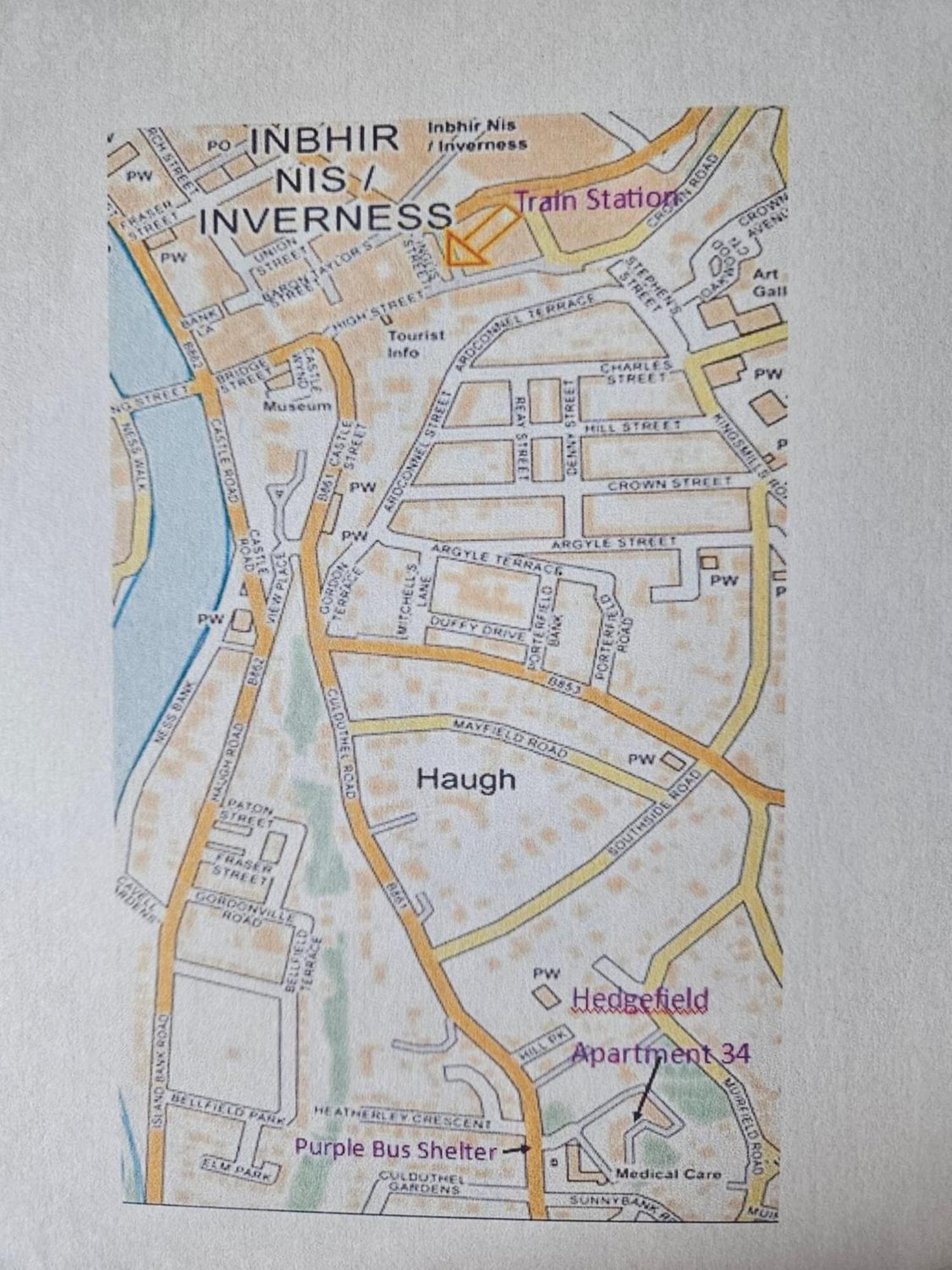 Appartamento Hedgefield House Flat 34 Inverness Esterno foto
